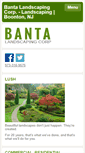 Mobile Screenshot of bantalandscapingco.com